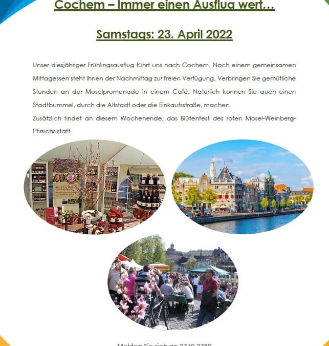 Cochem – Immer einen Ausflug wert…