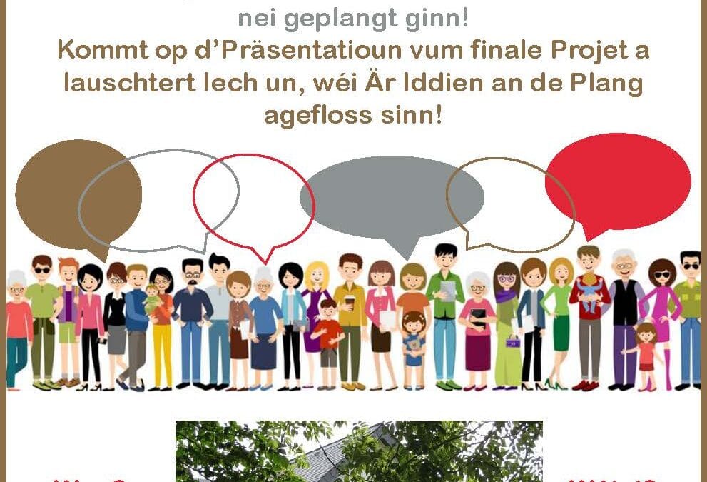 INVITATION – Projet final salle communale Doncols