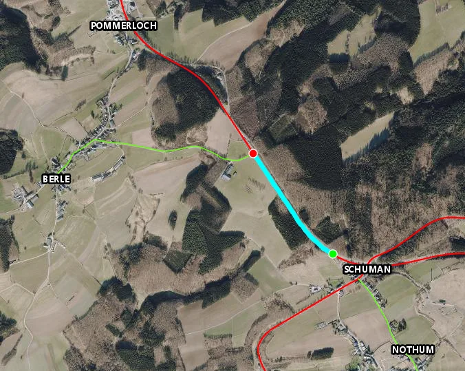 Travaux N15 Buederscheid – Schumann